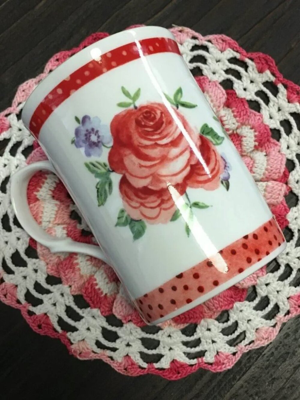 Rose of England Fine Bone China Mug Made in the UK